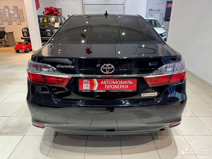 Toyota Camry 2.5 AT, 2017, 176 000 км