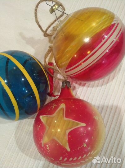 Елочные игрушки СССР