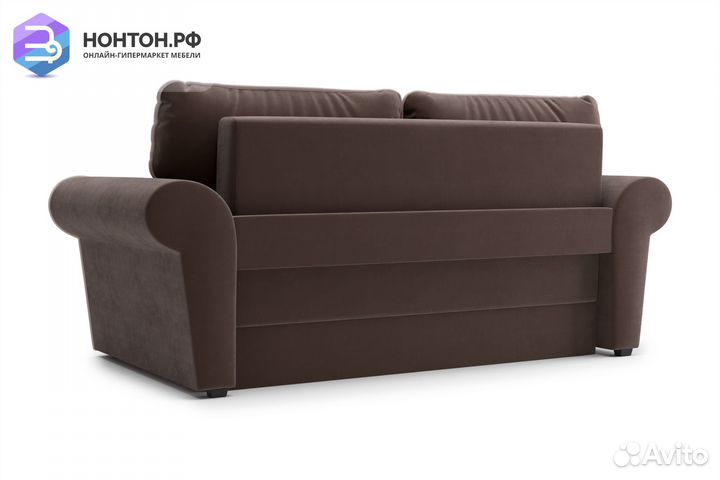 Диван еврокнижка Прованс коричневый