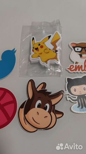 Наклейки много на ноутбук телефон декор коллекция