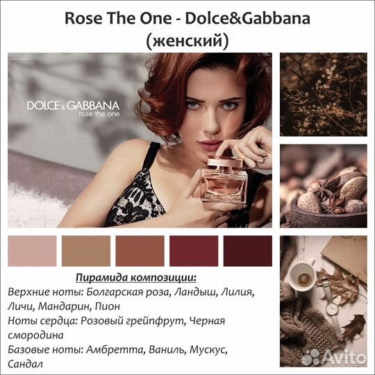 Rose The One Dolce&Gabbana Эквивалент