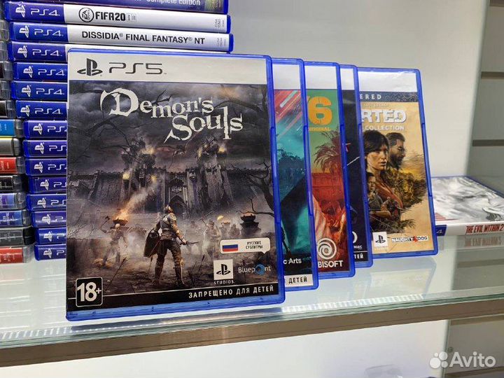 Диски с играми для Playstation 5