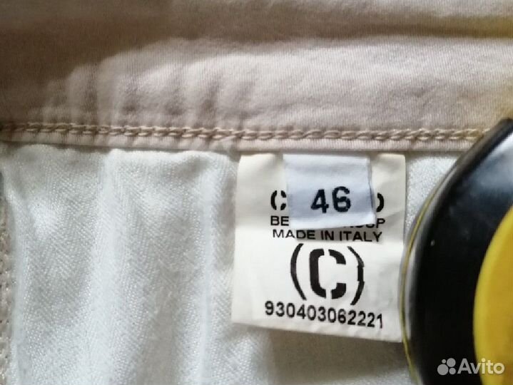 Джинсовая юбка миди 46