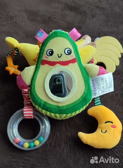 Игрушки-погремушки для новорождённых