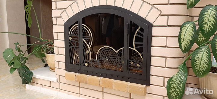 Двери для камина