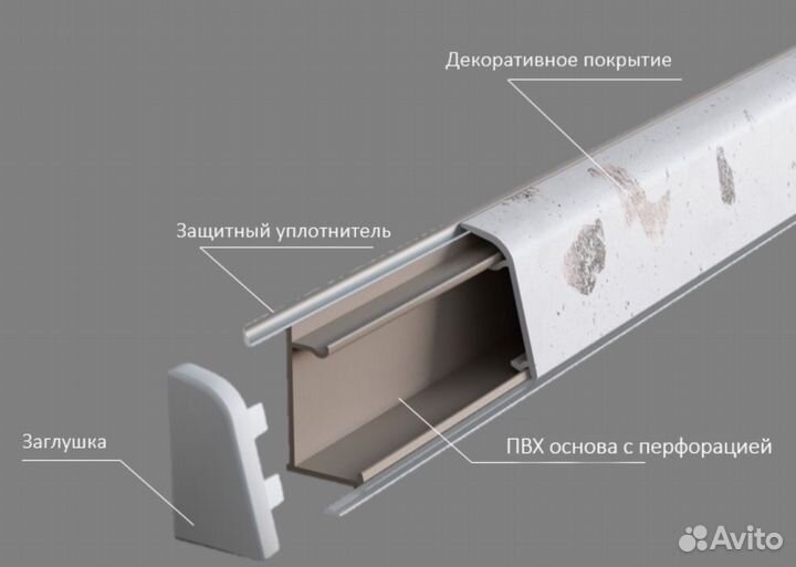 Плинтус Джокер 3м