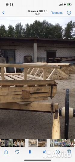 Декоративная телега для сада, дачи, дома