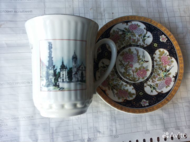 Набор лфз. креманка англия.чайн пара