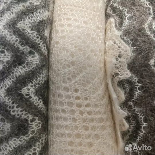 Платки палантины пуховые