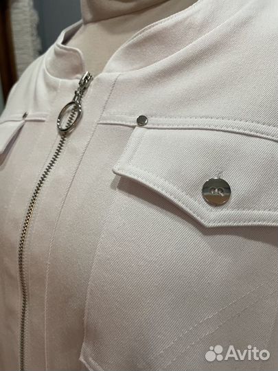 Костюм женский джинсовый большой размер 60