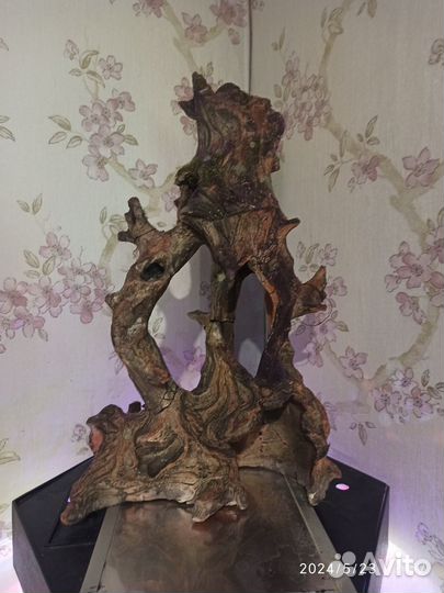 Коряга для декора керамическая