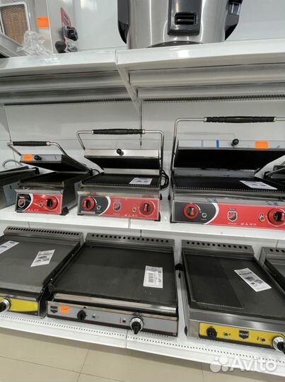 Гриль прижимной для шаурмы