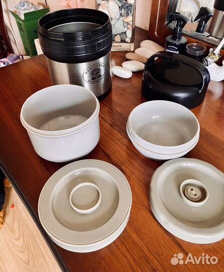 Термос для еды с контейнерами