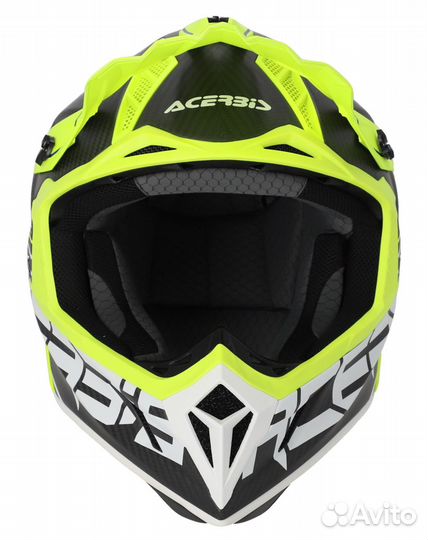 Шлем Acerbis steel carbon 22-06 Black/Fluo