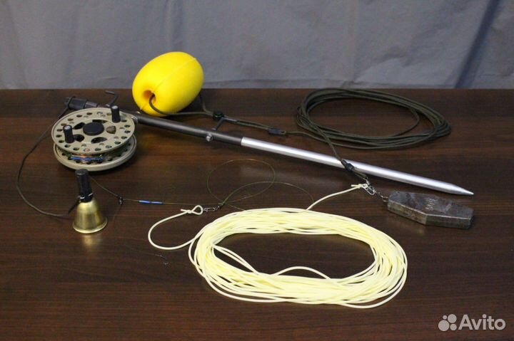 Донка резинка В сборе 9 крючков