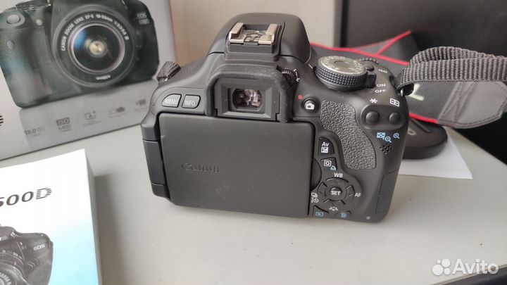 Canon 600D kit в коробке как новый