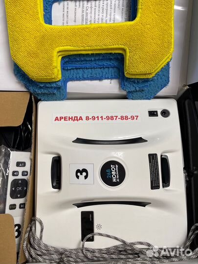 Прокат/аренда робот мойщик окон hobot 268