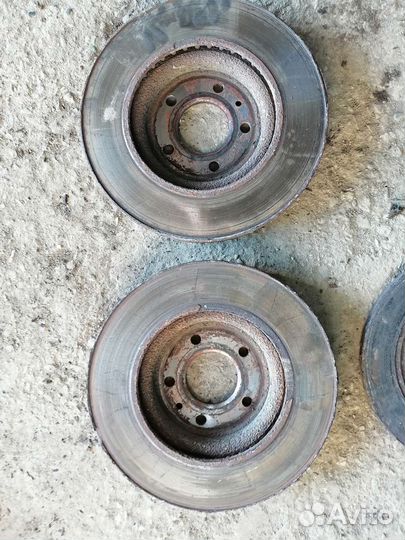 Диски тормозные передние opel astra