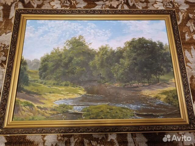 Картина маслом на холсте пейзаж