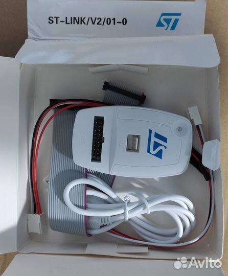 Программатор ST-link V2 jtag stm8 stm32