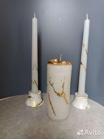 Свечи свадебные Семейный очаг