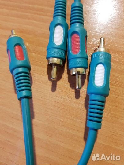 Кабель для аудио и видео Luxmann 2RCA - 2RCA, 10 м