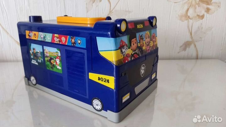 Щенячий патруль парковка сундучок