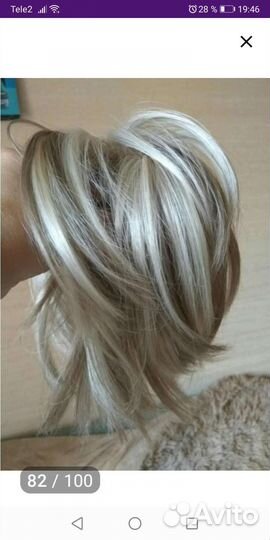 Шиньон на крабе