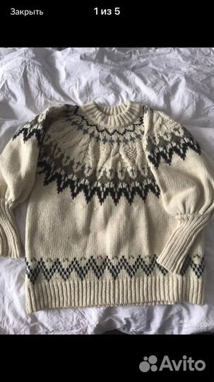 Zara зара свитер