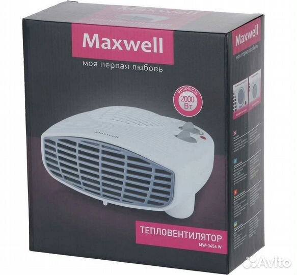 Тепловентилятор Maxwell MW-3456