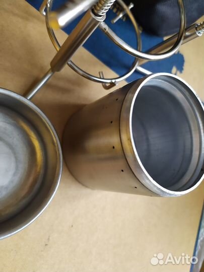 Спиртовка с подставкой и чехлом