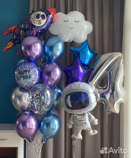 Гелиевые воздушные шары с доставкой по Перми