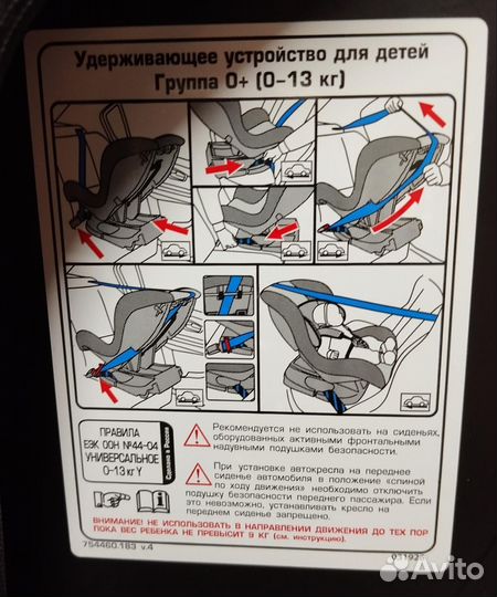 Детское автокресло