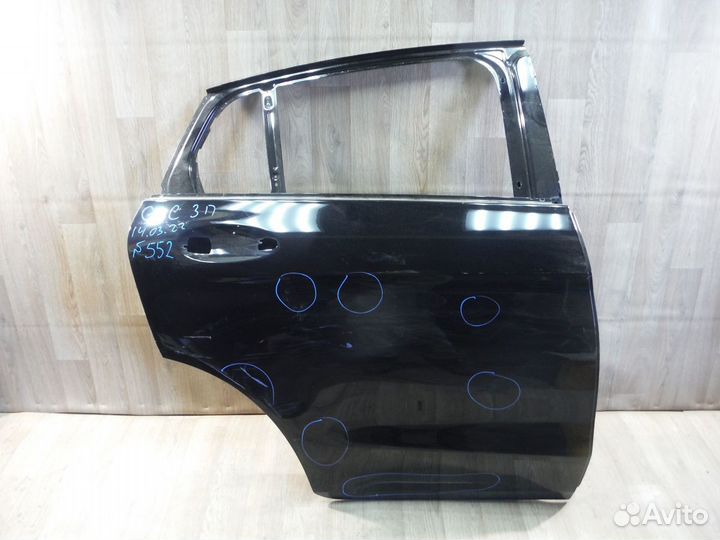 Дверь задняя правая (Coupe) №552 GLC X253 2019