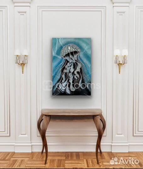 Картина медуза
