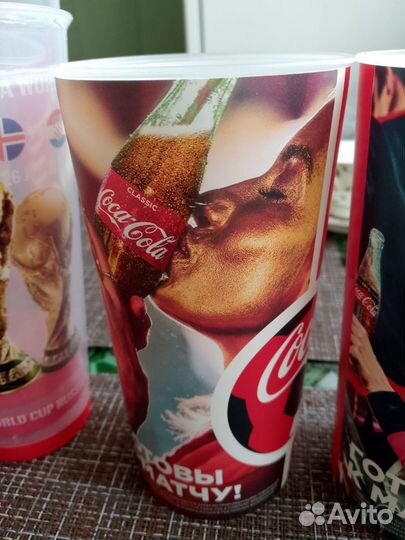 Стаканы Coca cola