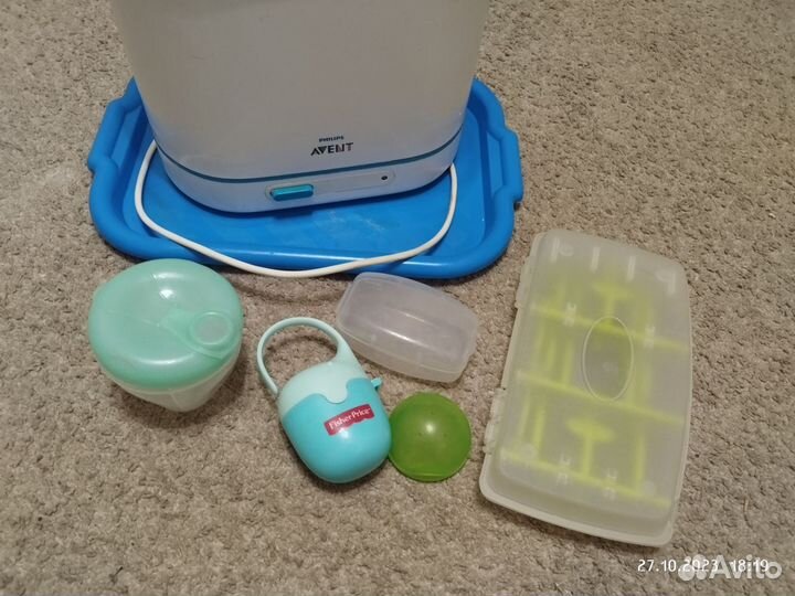 Стерилизатор philips avent, сушка, контейнер