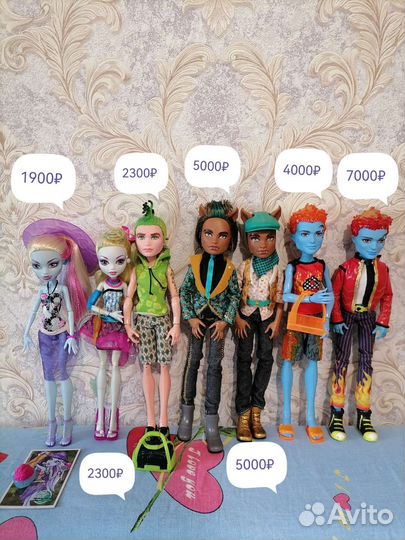 Кукла ever After high и монстр хай