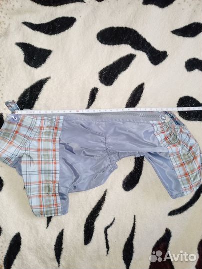 Дождевик для маленьких собак