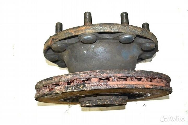 Ступица, дисковые тормоза, передний мост, левая DA