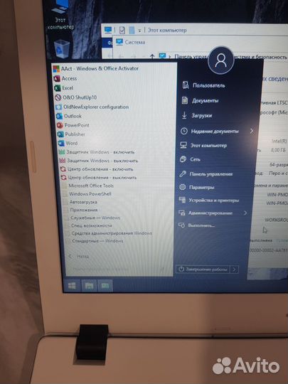 Свежий тонкий мощный Acer i3 8gb 256 SSD