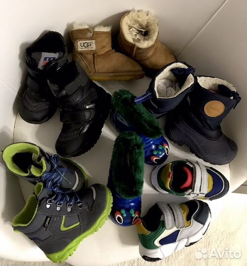 Сапоги резиновае на байке. Новые