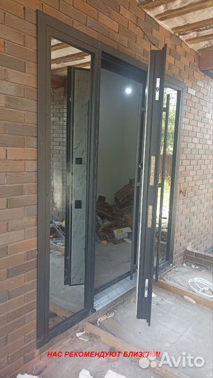 Толстая дверь металлическая с гарантией