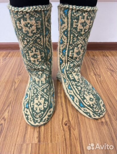 Вязаные Носки, Джурабы дагестанские мужские