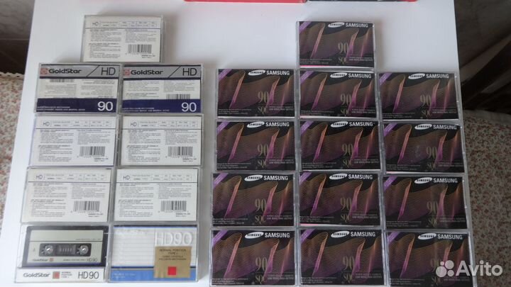 Личная коллекция кассет с однократной записью с CD