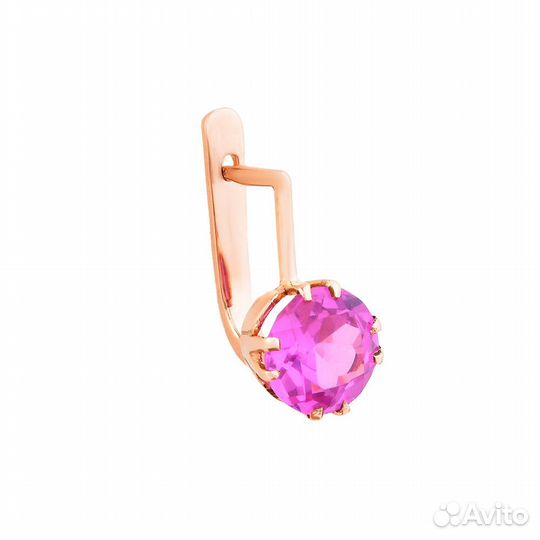 Серьги золотые