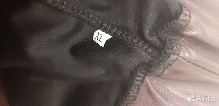 Лосины кожзам новые XL