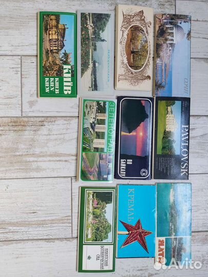 Наборы открыток СССР