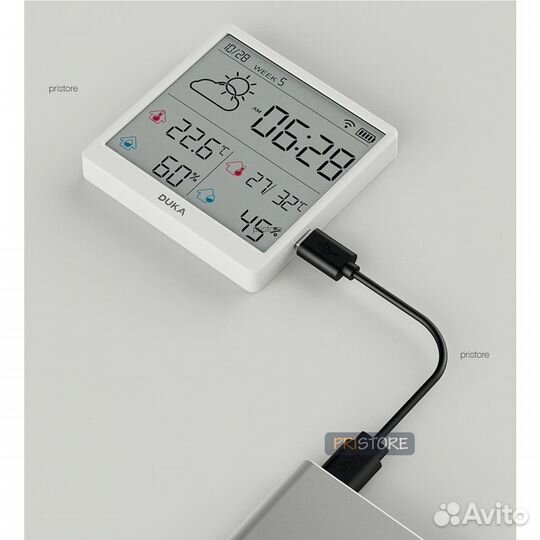 Умный термометр - гигрометр Xiaomi Atuman TH3