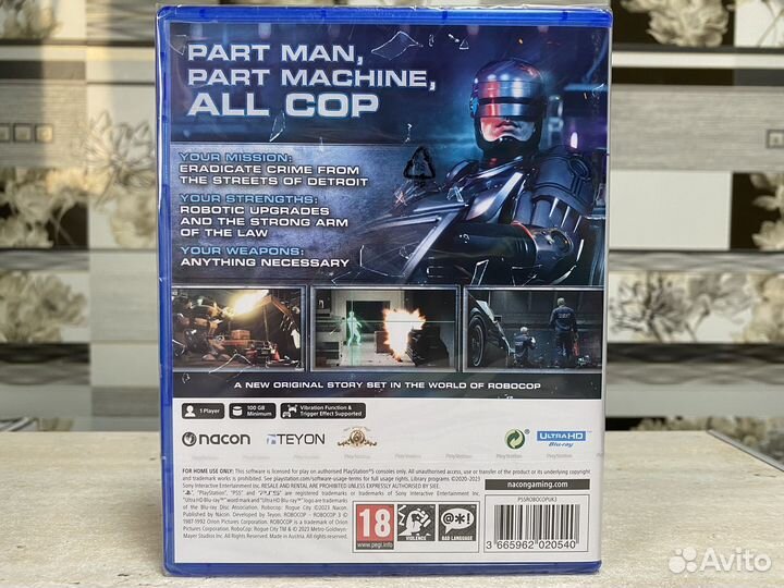 Robocop Rogue City (Новый Диск) Sony PS5
